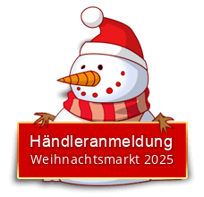 Händleranmeldung zum Weihnachtsmarkt 2017