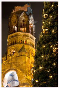 Weihnachtsbaum und Gedächtniskirche